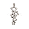 Non-Tarnish 304 Stainless Steel Pendants STAS-S123-03P-02-1