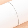201 Stainless Steel Satellite Chains Bracelets for Women LS-BJEW-G767-01D-P-1