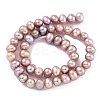 Natural Cultured Freshwater Pearl Beads Strands PEAR-C003-10E-3