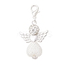 ABS Plastic Imitation Pearl Pendant Decorations HJEW-JM03510-02-2