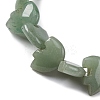 Natural Green Aventurine Beads Strands G-F783-G02-01-4
