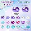50Pcs Marine Theme Acrylic Beads OACR-CJ0001-68-8