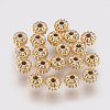 Brass Corrugated Beads LS-X-KK-S314-4mm-13G-1