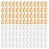 200Pcs 2 Colors Alloy Peg Bails FIND-GO0003-07-1