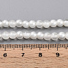 Baking Paint Transparent Glass Beads X1-DGLA-N011-4mm-01-4