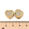 304 Stainless Steel Crystal Rhinestone Beads STAS-U050-01C-G-3