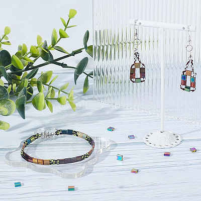 336Pcs 2 Size Glass Seed Beads SEED-NB0001-96-1