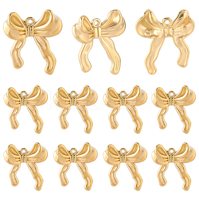 20Pcs 304 Stainless Steel Pendants STAS-BBC0007-78G-1
