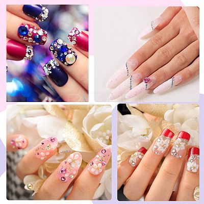 60g Resin patch multi size mixed pearl patch DIY jewelry accessories(2 bags) JX586N-1