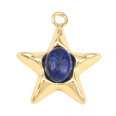 Natural & Synthetic Mixed Gemstone Pendants GG-G001-01G-1