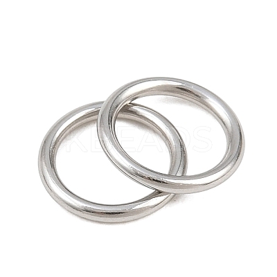 304 Stainless Steel Closed Jump Rings STAS-G393-06P-15-1