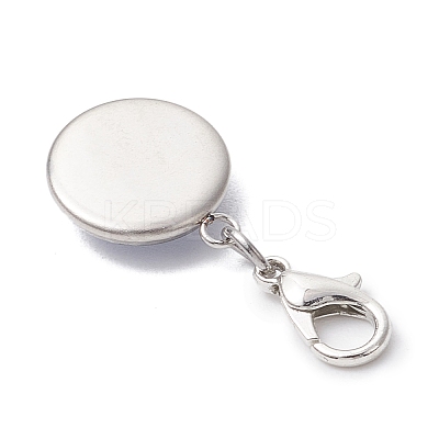 Half Round/Dome Glass Pendant Decorations HJEW-JM03338-1