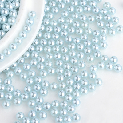 Imitation Pearl Acrylic Beads OACR-S011-10mm-Z12-1
