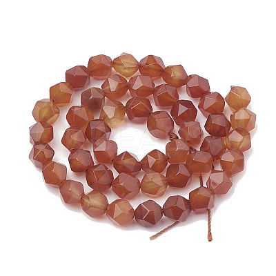 Natural Carnelian Beads Strands X-G-S332-6mm-005-1