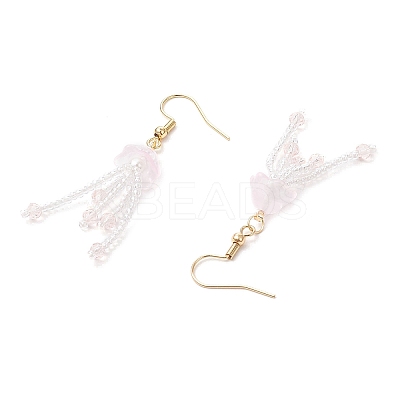 304 Stainless Steel Dangle Earrings EJEW-MZ00454-01-1