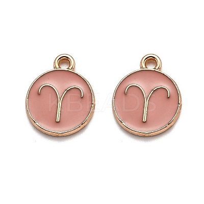 Alloy Enamel Pendants ENAM-S124-01B-11A-1