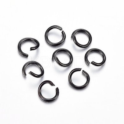 Ion Plating(IP) 304 Stainless Steel Open Jump Rings STAS-H467-03B-5MM-1