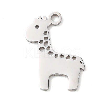 Animal Theme 304 Stainless Steel Pendants LS-STAS-D213-02B-P-1