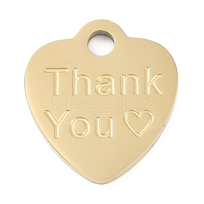 304 Stainless Steel Charms STAS-I325-136H-G-1
