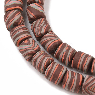 Handmade Polymer Clay Beads Strand CLAY-Z002-01S-1