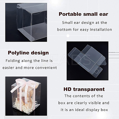 Transparent PVC Box CON-WH0076-93A-1