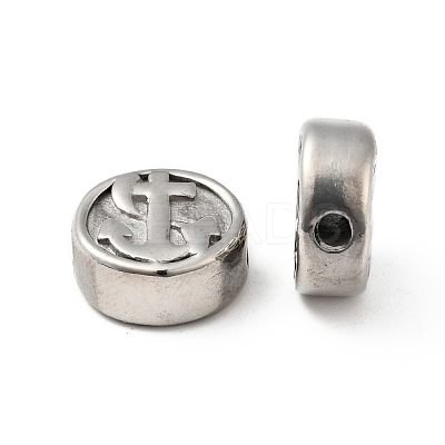 Tarnish Resistant 304 Stainless Steel Beads STAS-C055-03P-1