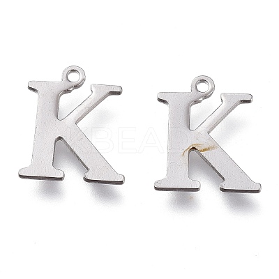 Tarnish Resistant 304 Stainless Steel Charms STAS-H112-K-P-1