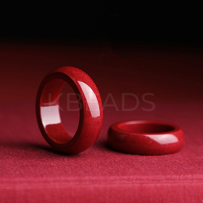 Cinnabar Finger Rings FS-WGB4F46-02-1
