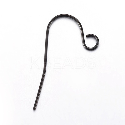 304 Stainless Steel Earring Hooks Ion Plating(IP) STAS-L211-15-B-1