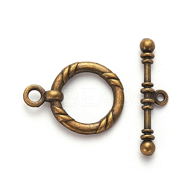 Tibetan Style Toggle Clasps LS-MLF10259Y-NF-1