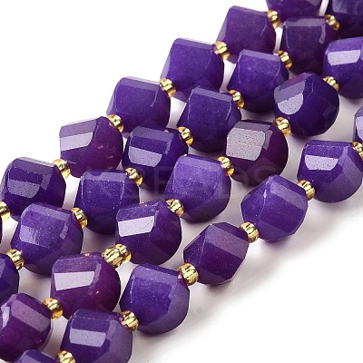 Natural Quartz Dyed Beads Strands G-U023-A02-13-1