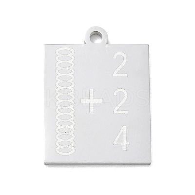304 Stainless Steel Pendants SA-CBAE115-13E-P-1