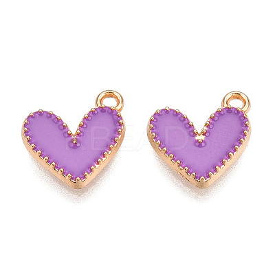 Alloy Enamel Charms ENAM-T011-204C-1