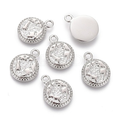 Non-Tarnish 304 Stainless Steel Charms STAS-F256-012P-1