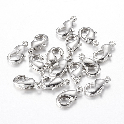 Brass Lobster Claw Clasps LS-KK-905-N-NF-1
