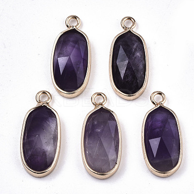 Natural & Synthetic Mixed Gemstone Pendants G-N326-45-1