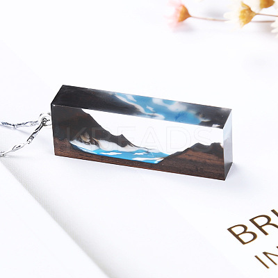 Unfinished Sandalwood Mountain LS-DIY-E032-01D-1