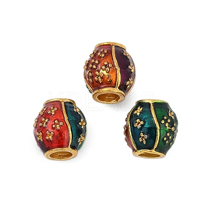 Alloy Enamel Beads FIND-A049-08G-1