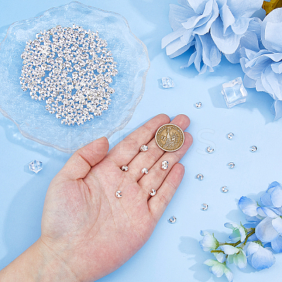 400Pcs Brass Crimp Beads Covers KK-DC0004-78S-1