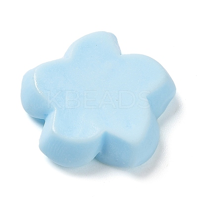 Opaque Resin Cabochons RESI-G068-02A-1