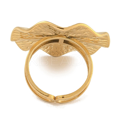 304 Stainless Steel Ring for Women RJEW-U014-10G-1