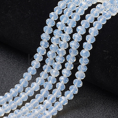 Glass Beads Strands EGLA-A034-J1mm-D06-1