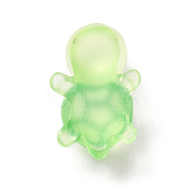 Luminous Translucent Resin Sea Animal Cabochons RESI-D055-01E-1