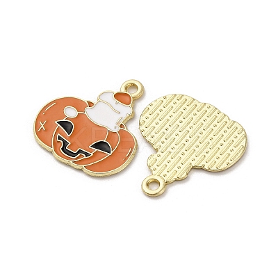 Halloween Alloy Enamel Pendants STAS-I354-01G-B01-1