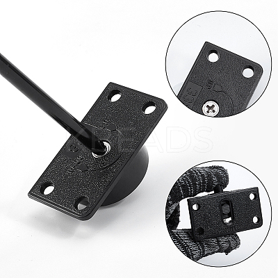 4 Bags Zinc Alloy Door Push-Pull Wheel FIND-WR0013-08-1