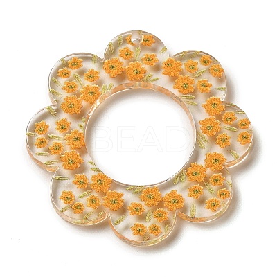 Acrylic Pendants OACR-O007-04B-1