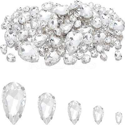 5 Style Sew on Rhinestone RGLA-FG0001-03-1
