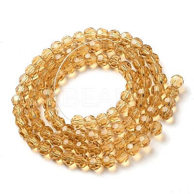 Transparent Glass Beads EGLA-A035-T6mm-D17-1