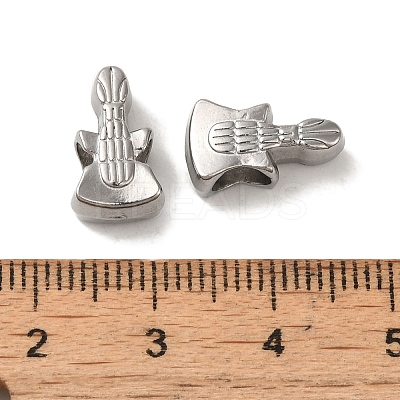 Non-Tarnish 304 Stainless Steel European Beads STAS-K285-18P-1