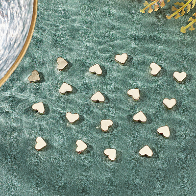 Brass Beads KK-PH0001-27G-1